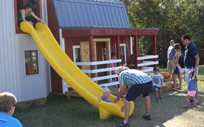 Guests Enjoy Playhouse