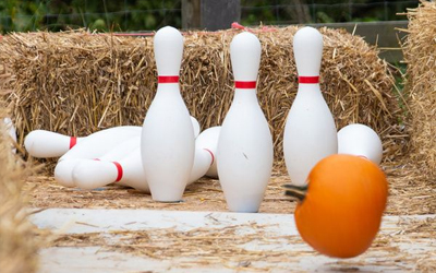 Pumpkin Bowling