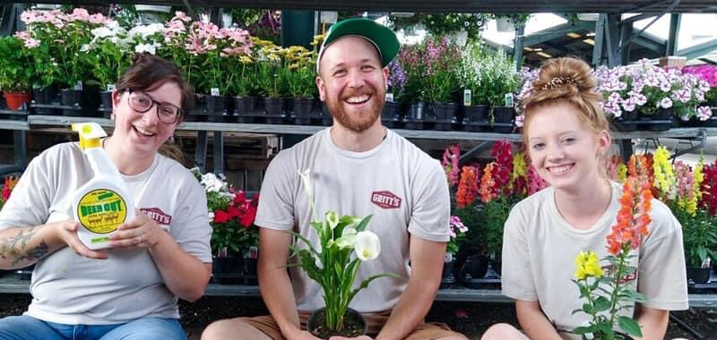 Three Smiling Employees